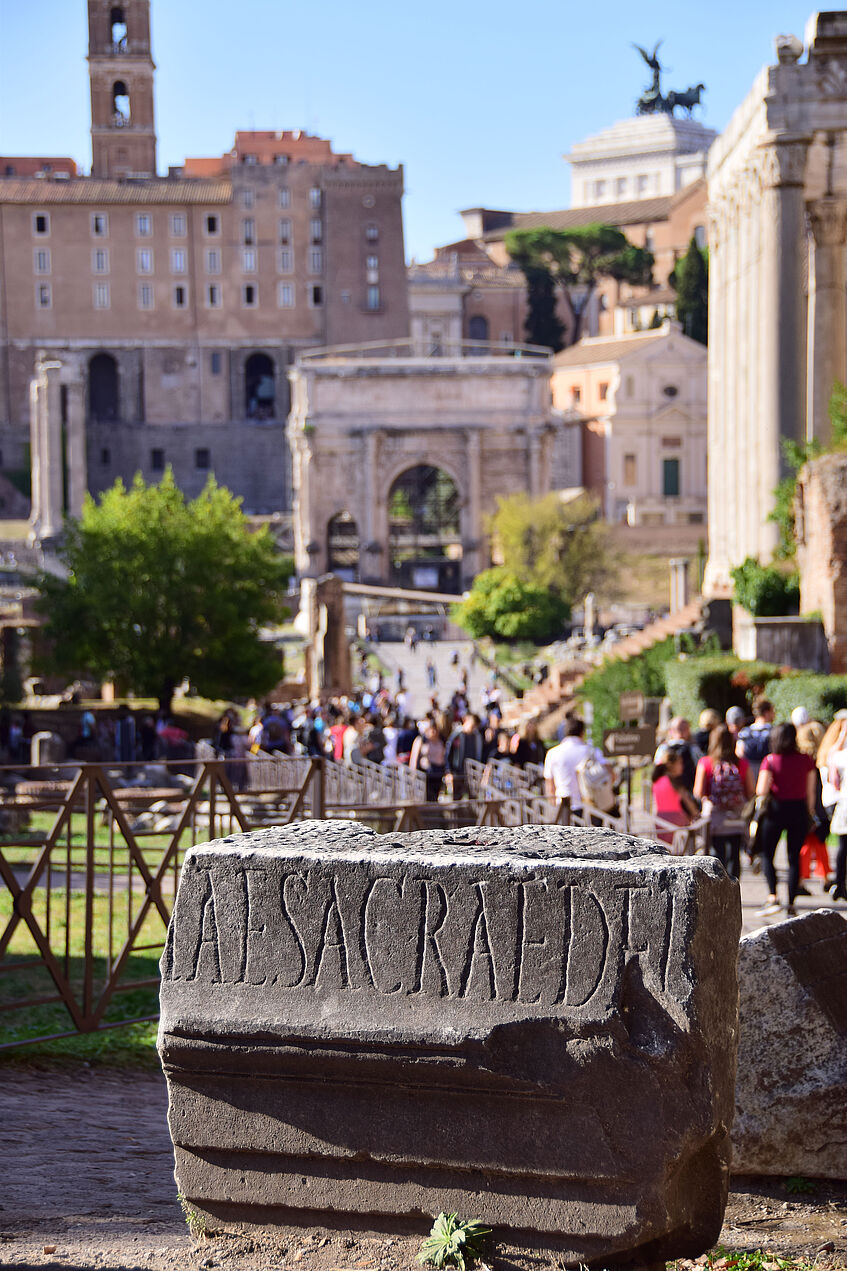 Foto des Forum Romanum